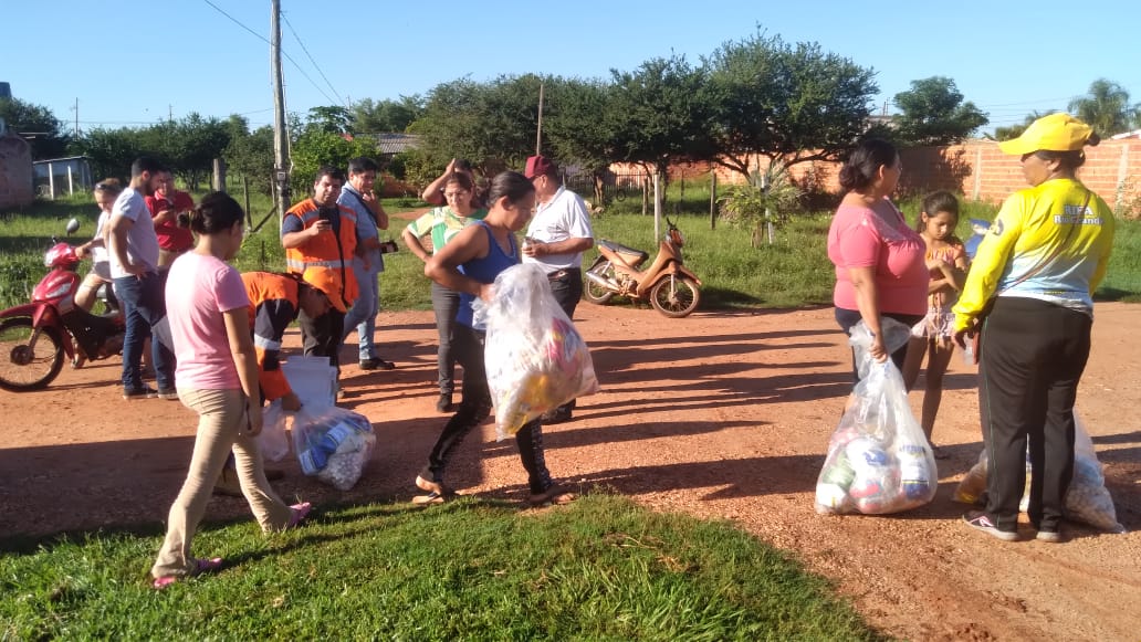 SEN ASISTE A POBLADORES DEL ASENTAMIENTO SANTA MARÍA