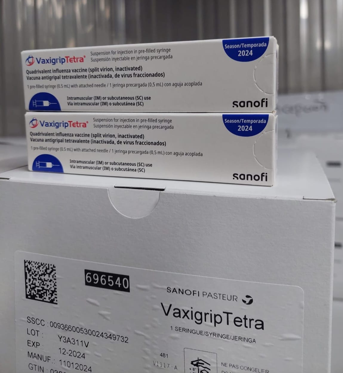 Concepción recibió vacunas para la campaña de invierno 2024