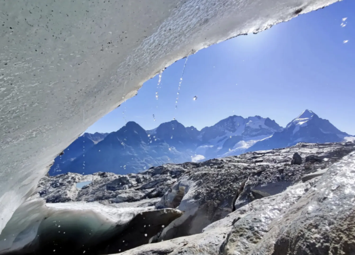 Deshielo acelerado: alarmante retroceso de los glaciares en Suiza