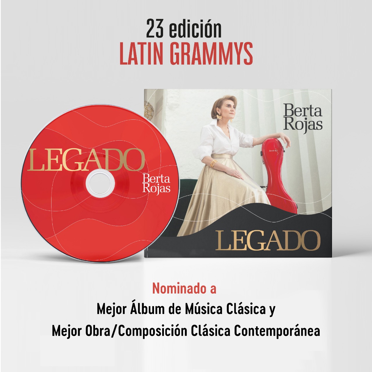 Berta Rojas nominada a los Latin Grammys