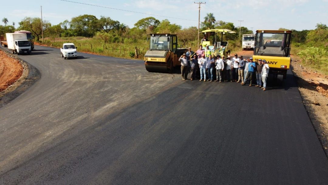 Culminan obras de asfaltado en el tramo Ruta PY05 y Calle 15
