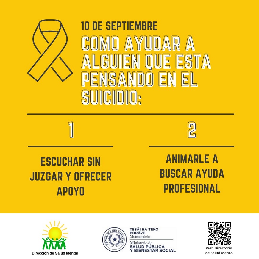 “Crear esperanza a través de la acción”; el suicidio se puede prevenir