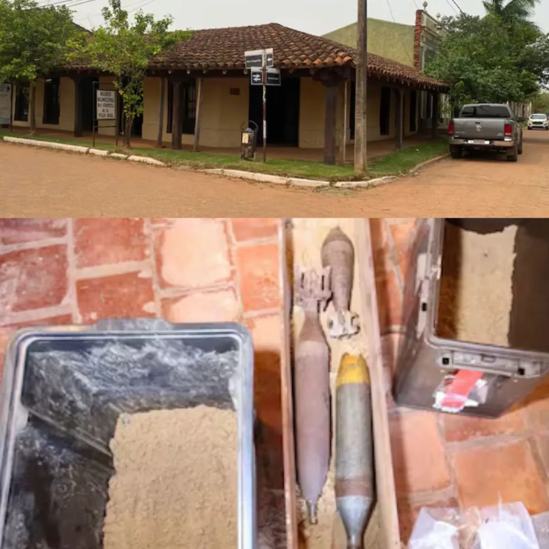 Explosivos con carga fueron retirados del Museo de Concepción