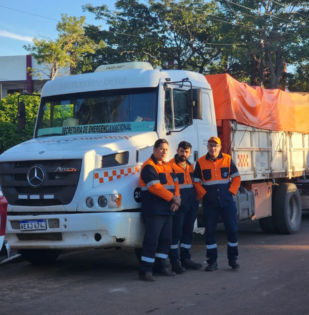 Asistencia de la SEN llegó hoy para 2.200 familias concepcioneras afectadas por inundaciones