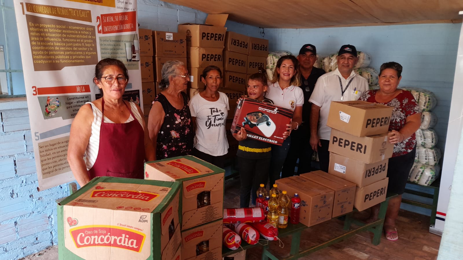 Aduana donó productos decomisados a comedores de Concepción y otras instituciones