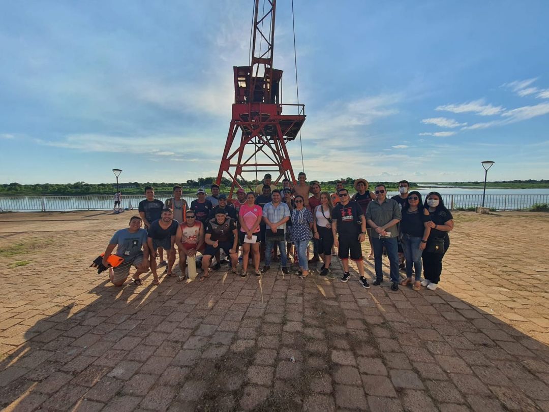 Amigos de la Natación presentaron proyectos para el Puerto Viejo al Intendente electo