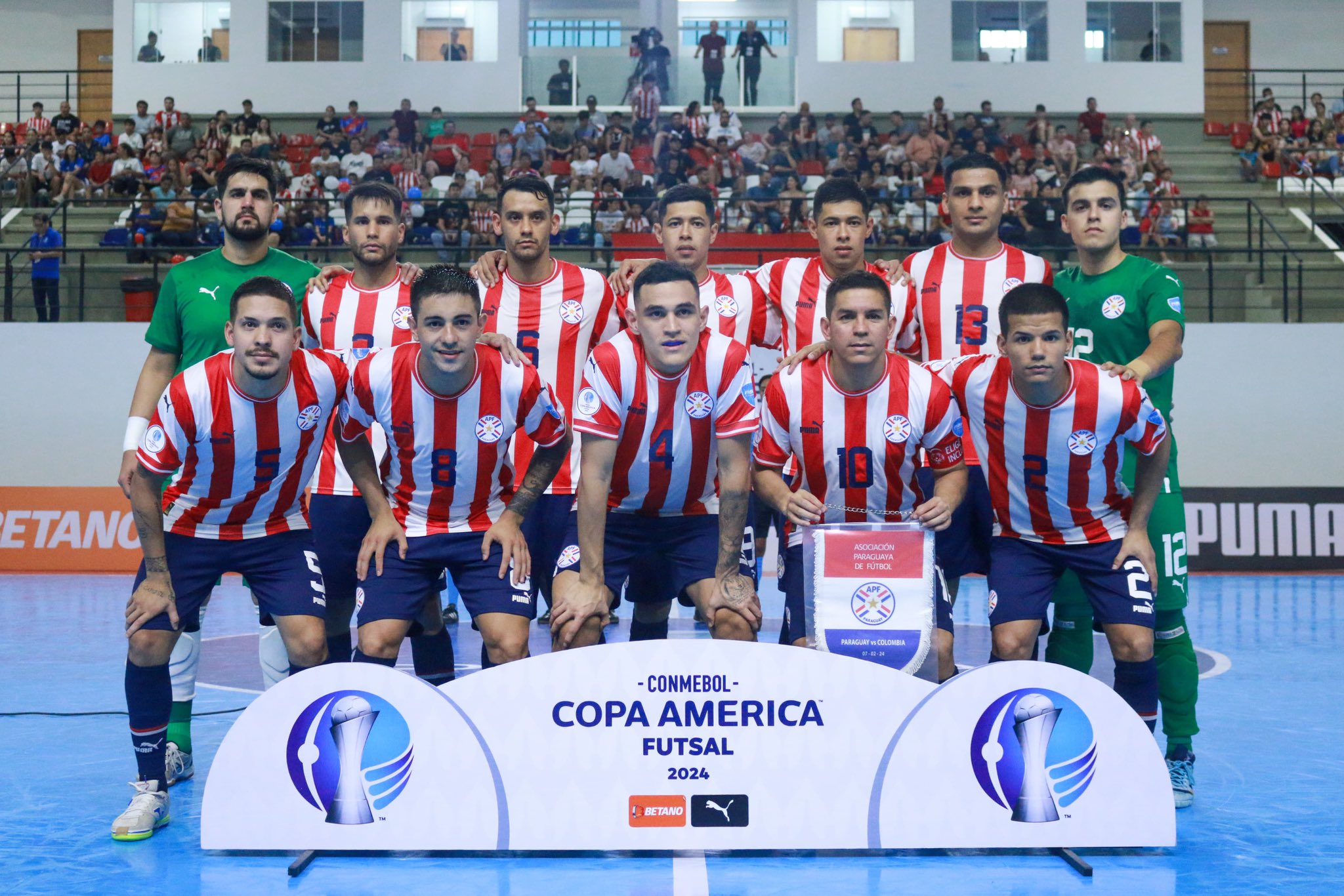 Paraguay avanzó a semifinales de la Copa América de Futsal y clasificó al Mundial