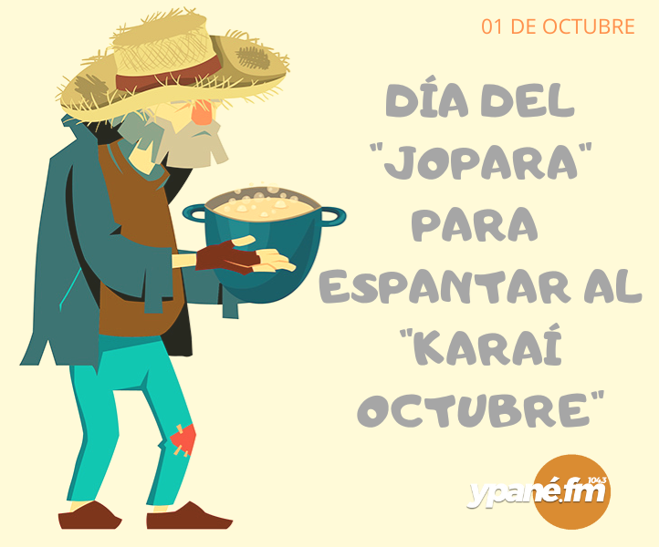 Día del Jopara para espantar al “Karaí Octubre”