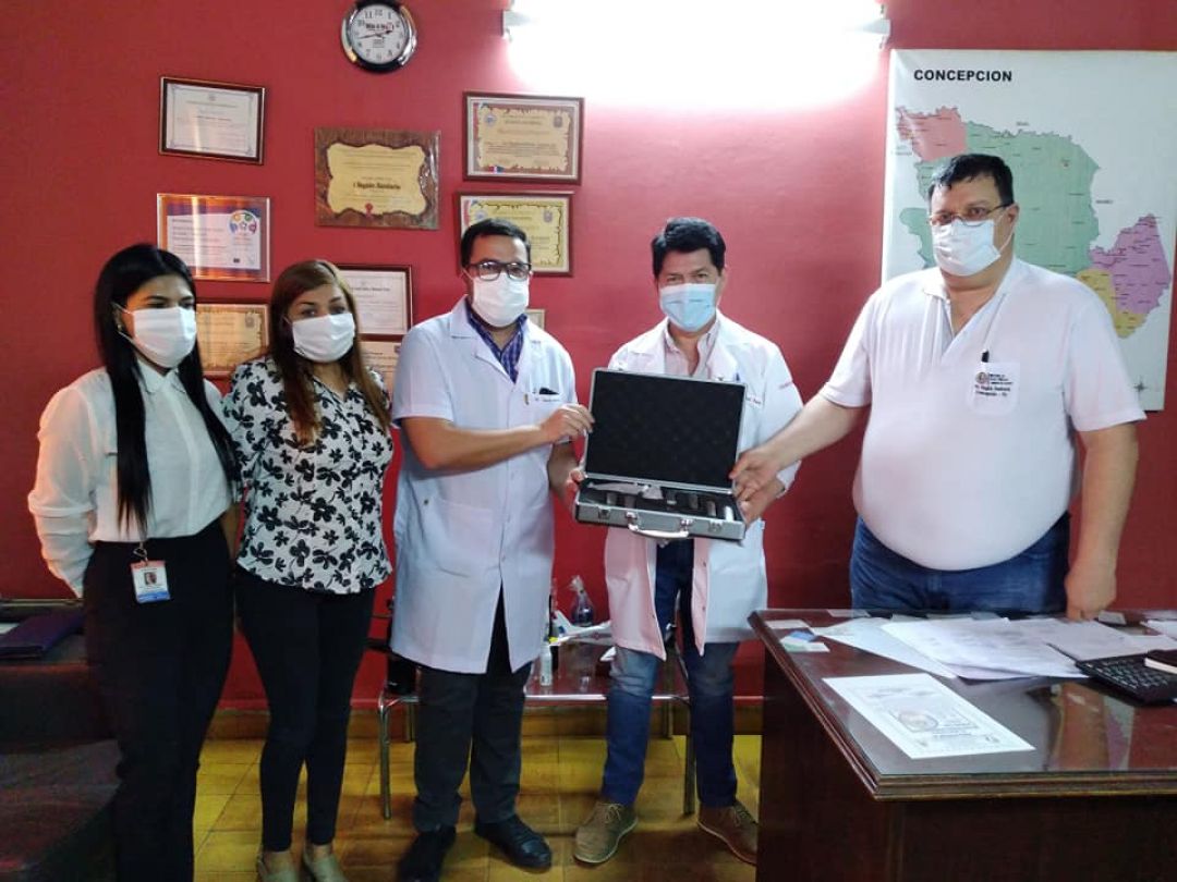 Hospital Regional de Concepción recibió un vídeo laringoscopio