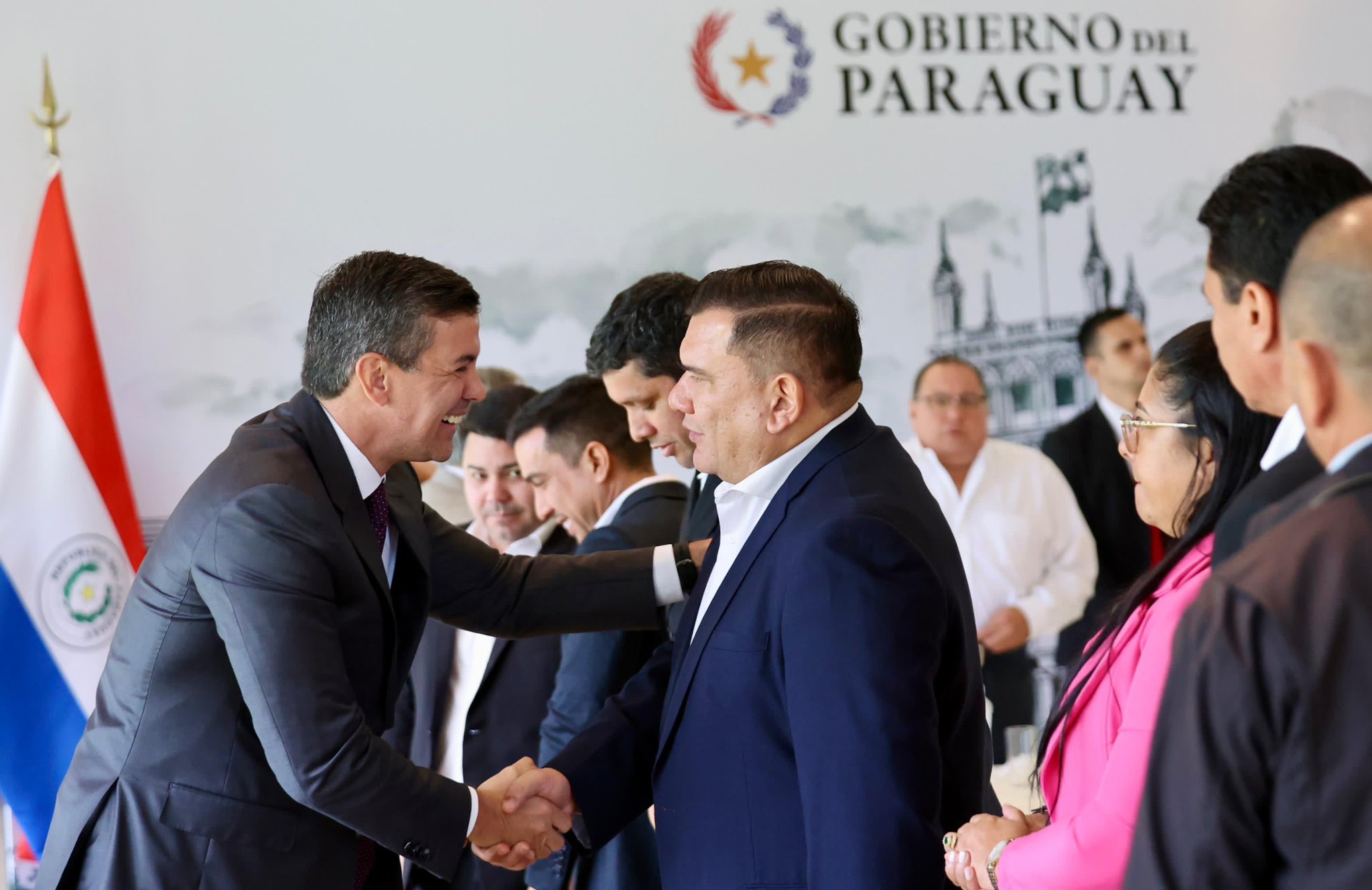 Intendentes de Concepción y Amambay se reunieron con Santiago Peña