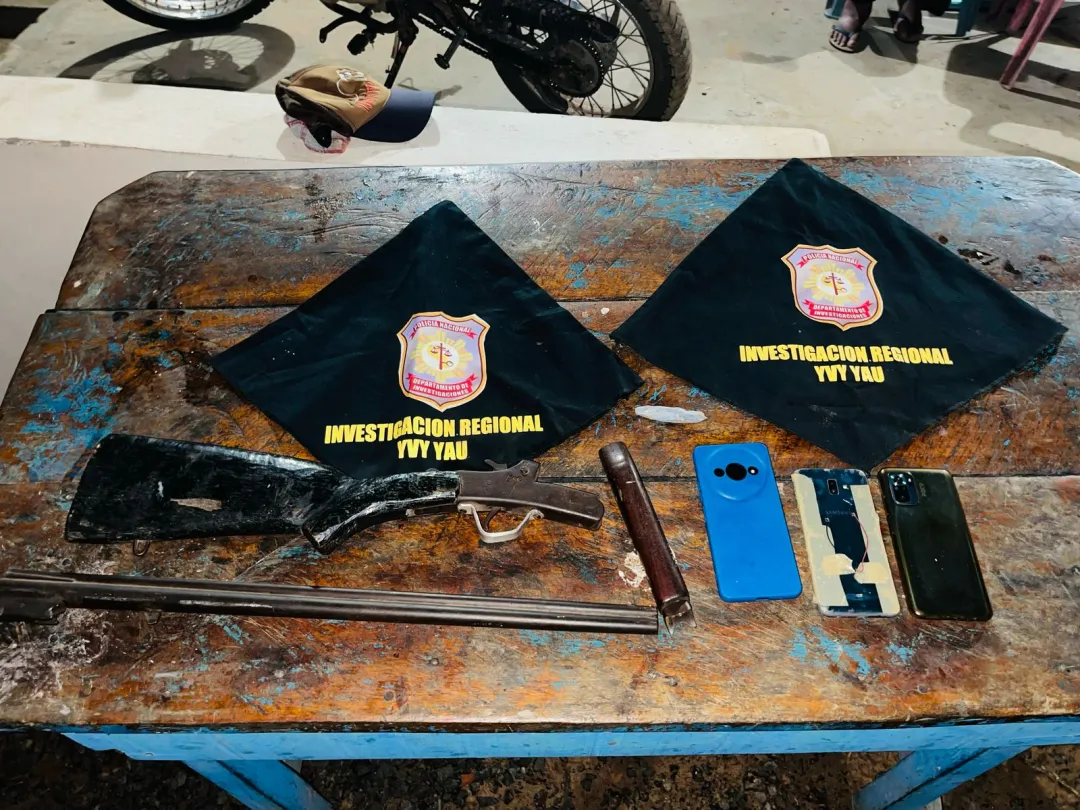 Allanan vivienda en Yby Yaú por la investigación del homicidio de un policía