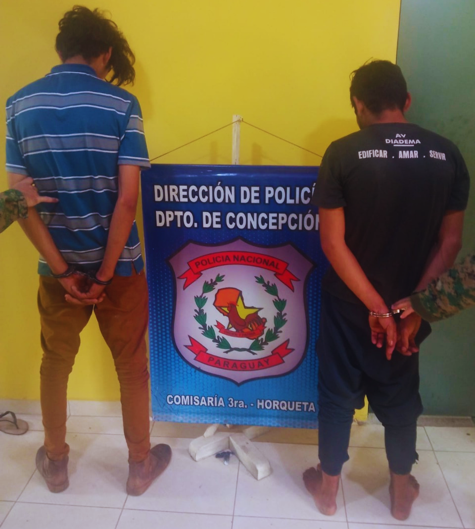 Horqueta: aprehendieron a malvivientes y recuperaron objetos robados