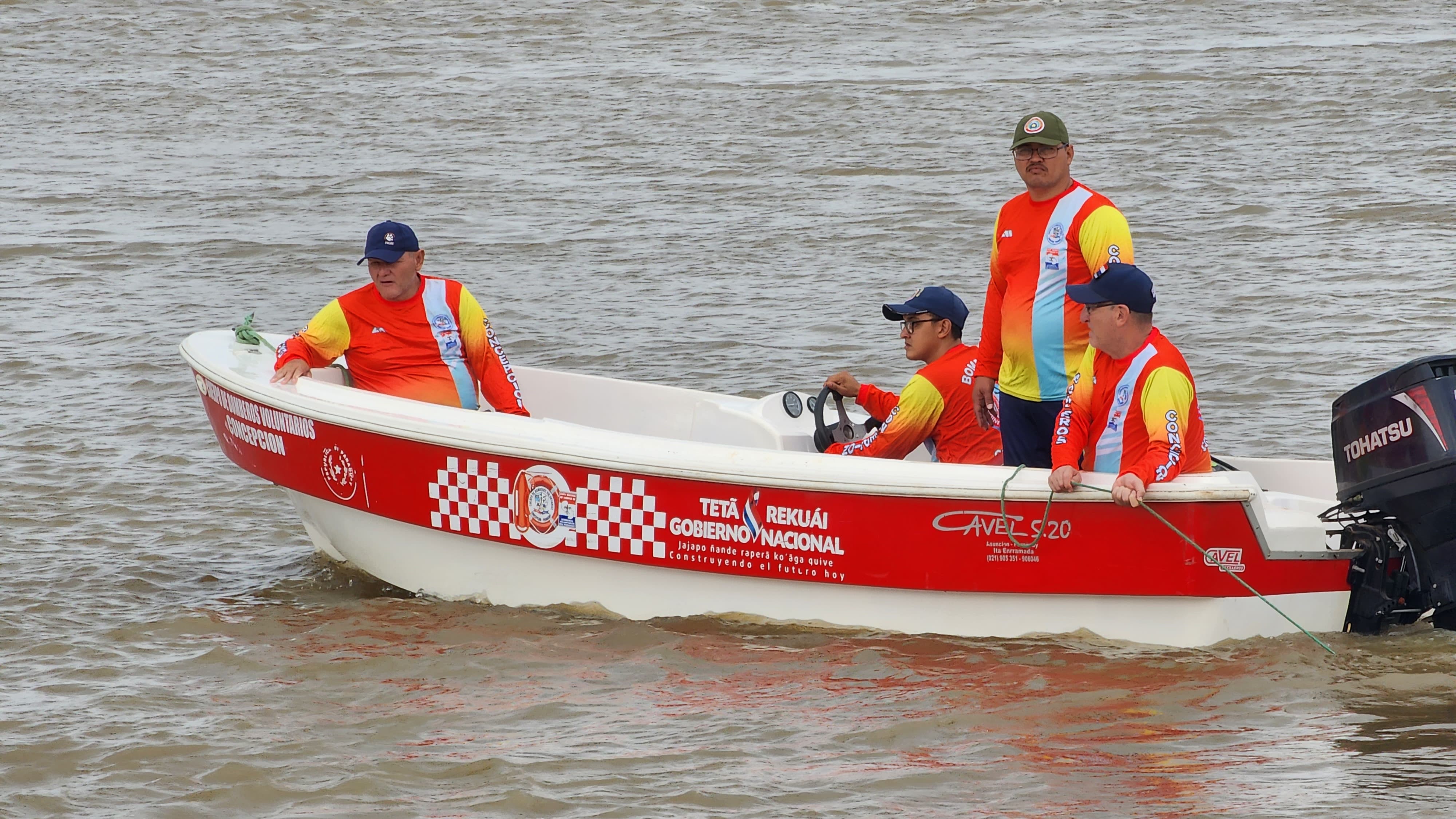 Hombre desapareció en aguas del río Paraguay en Concepción