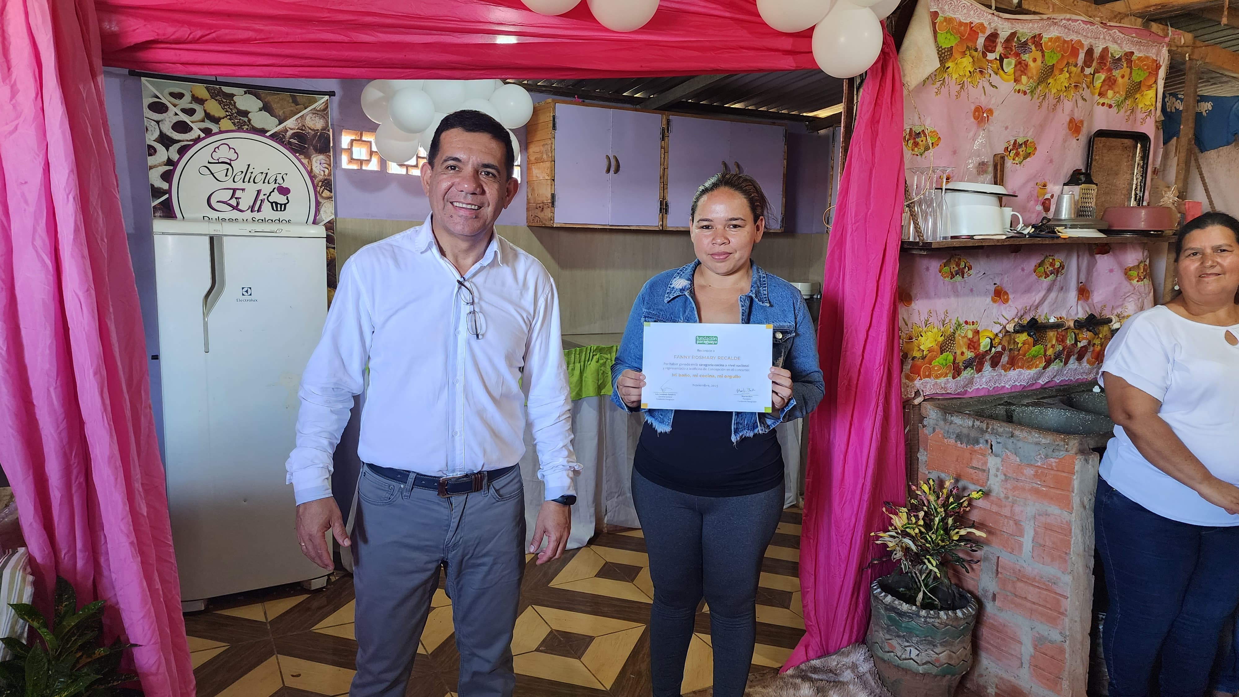 Concepcionera ganó concurso de Fundación Paraguaya