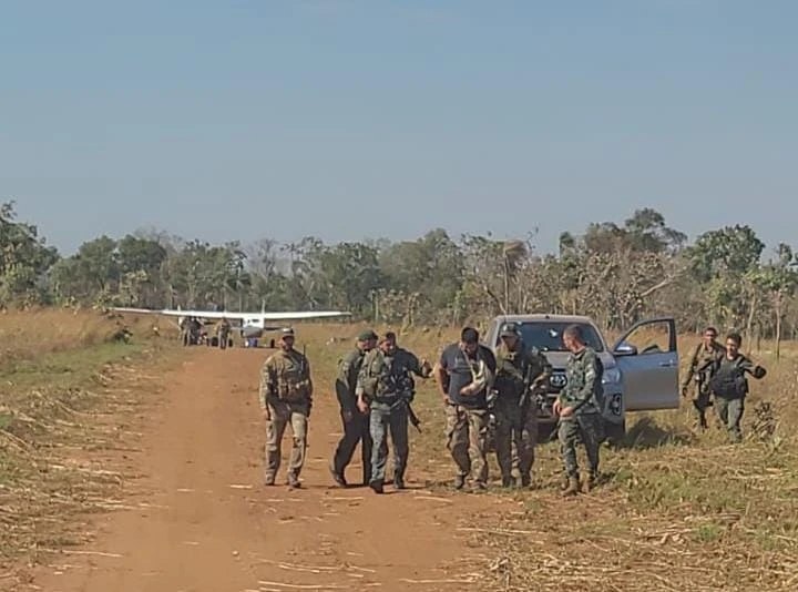 Agentes de la Senad y narcotraficantes se enfrentaron a tiros en Paso Bravo