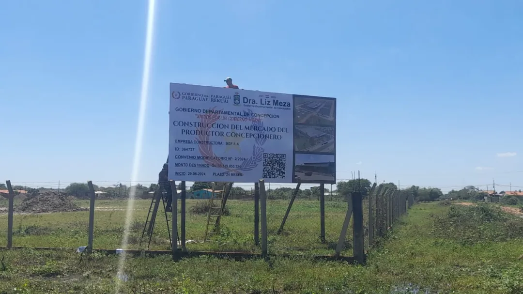 El gobierno departamental avanza con la obra del nuevo mercado de abasto