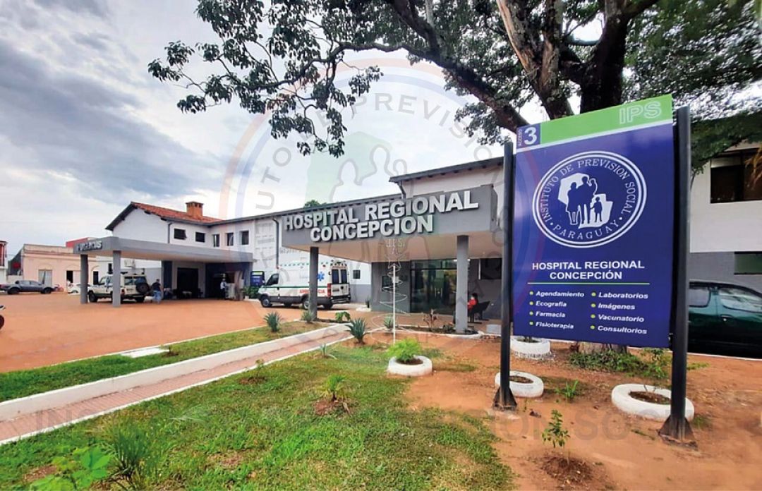 Trasladan a pacientes del IPS al Hospital Regional de Concepción