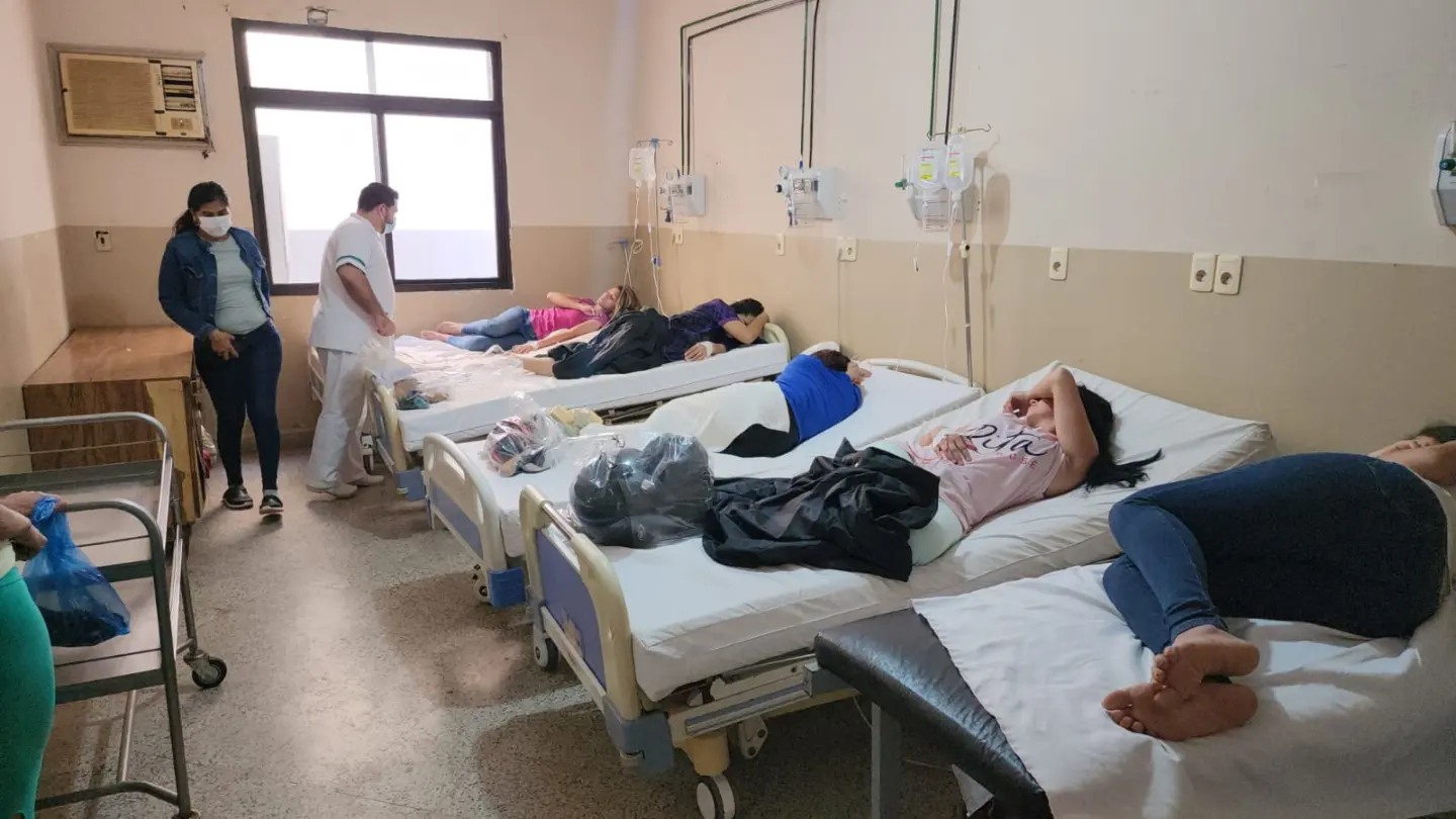 6 mujeres internadas en IPS luego de la fuga de un gas en el Frigorífico Concepción