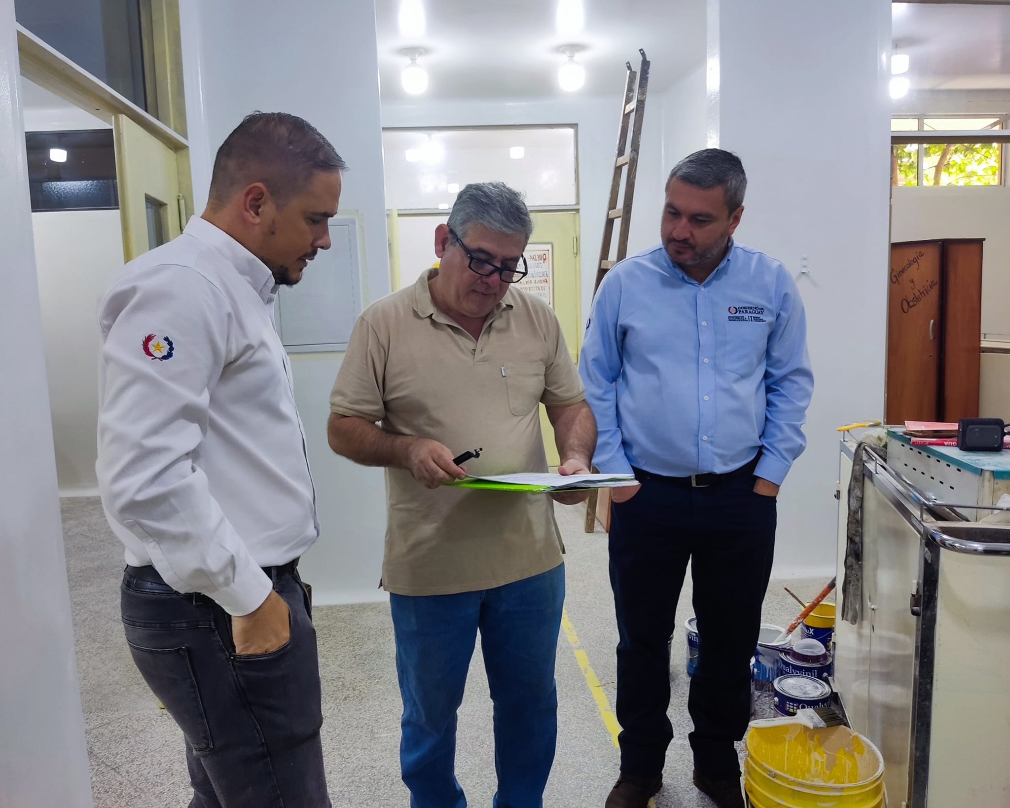 Fiscalizan instalaciones y obras de refacción en el Hospital Regional de Concepción