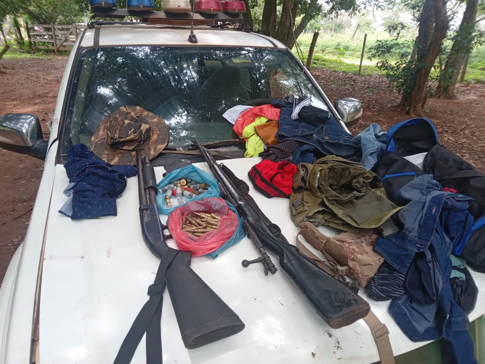 Delincuente escapó de la Policía tras enfrentamiento a tiros