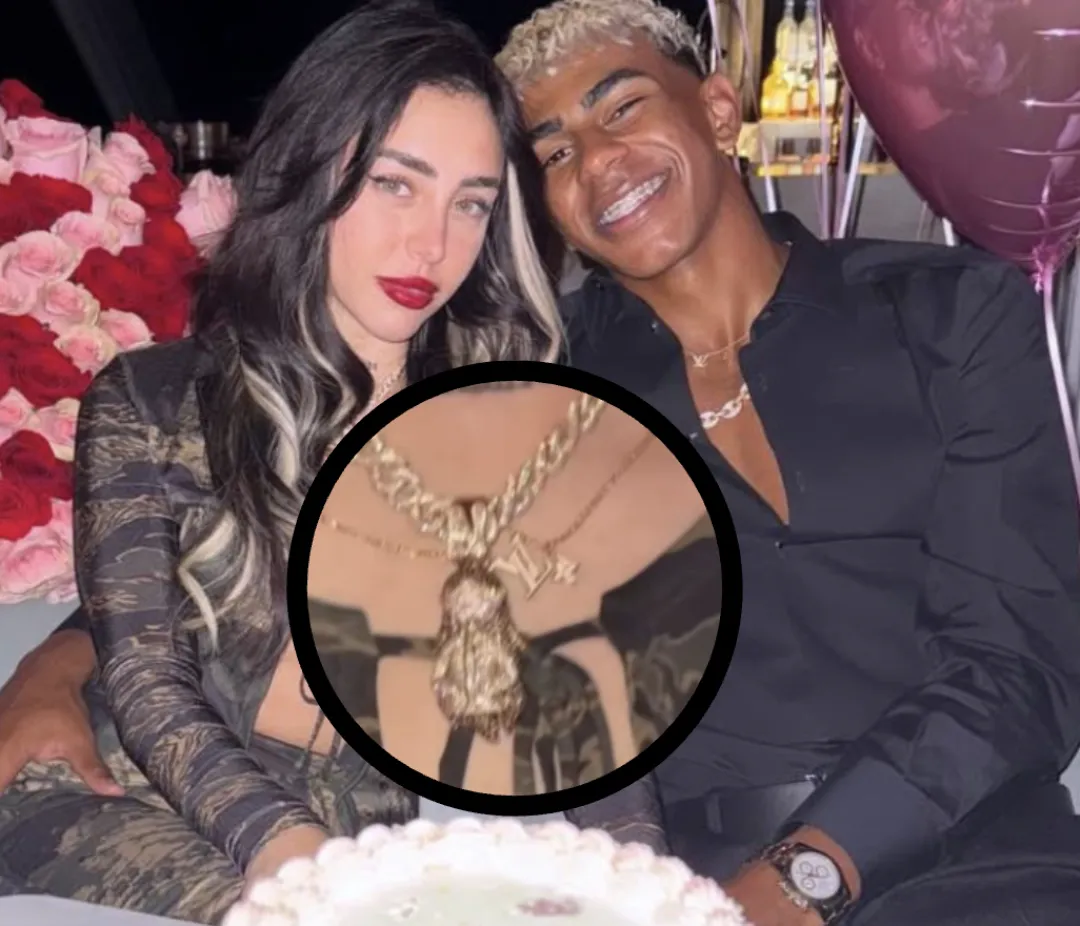 El lujoso collar de diamantes que Nicki Nicole usó en su cumpleaños ¿regalo de Lamine Yamal?