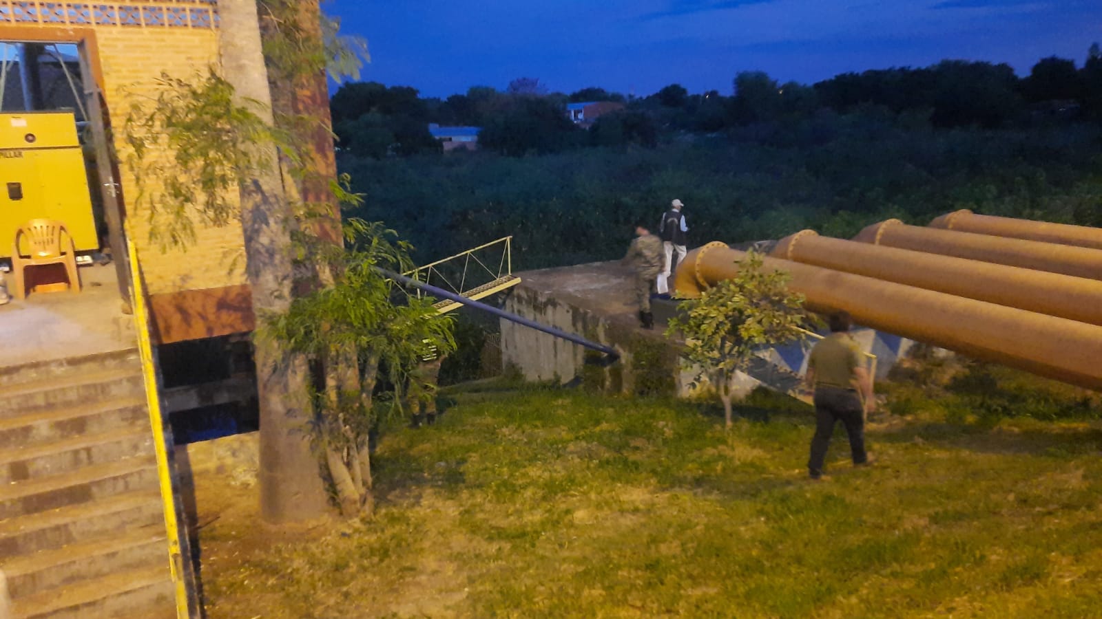 Denuncian sabotaje en estación de bombeo