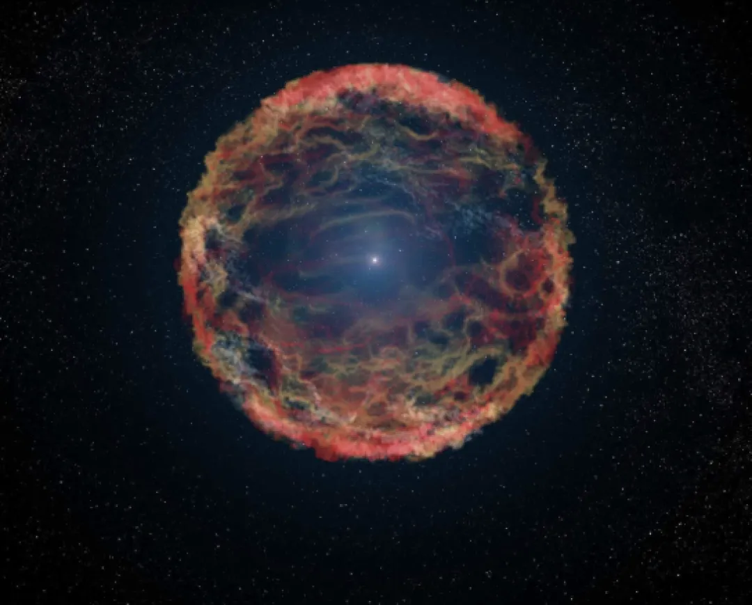 Estudio de supernova revela estructura interna nunca antes observada