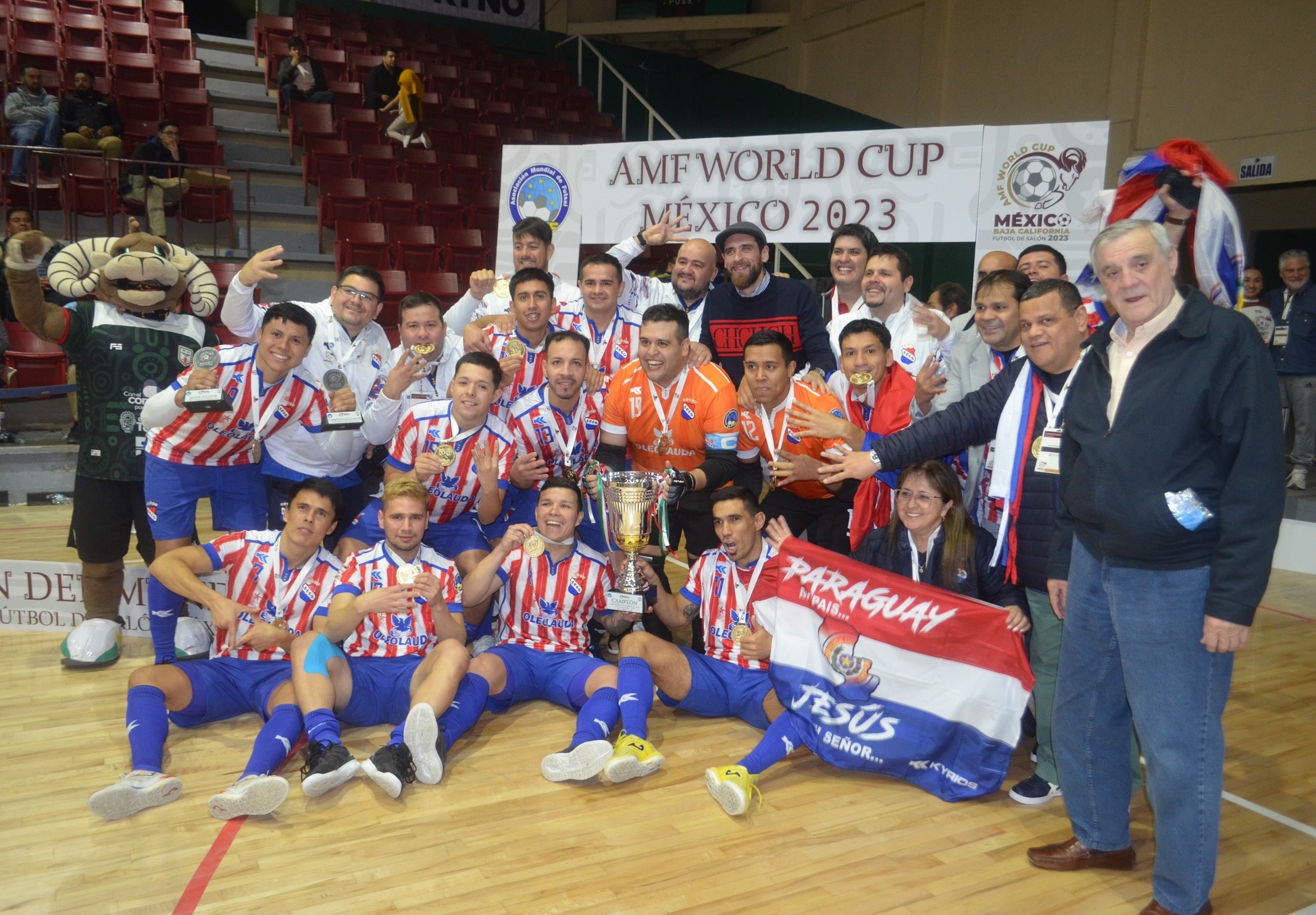 Paraguay es tetracampeón mundial de fútbol de salón
