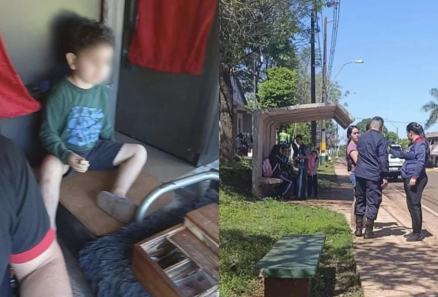 Viajó sin que nadie lo note desde Encarnación hasta Cambyretá: niño de 5 años fue devuelto a su madre