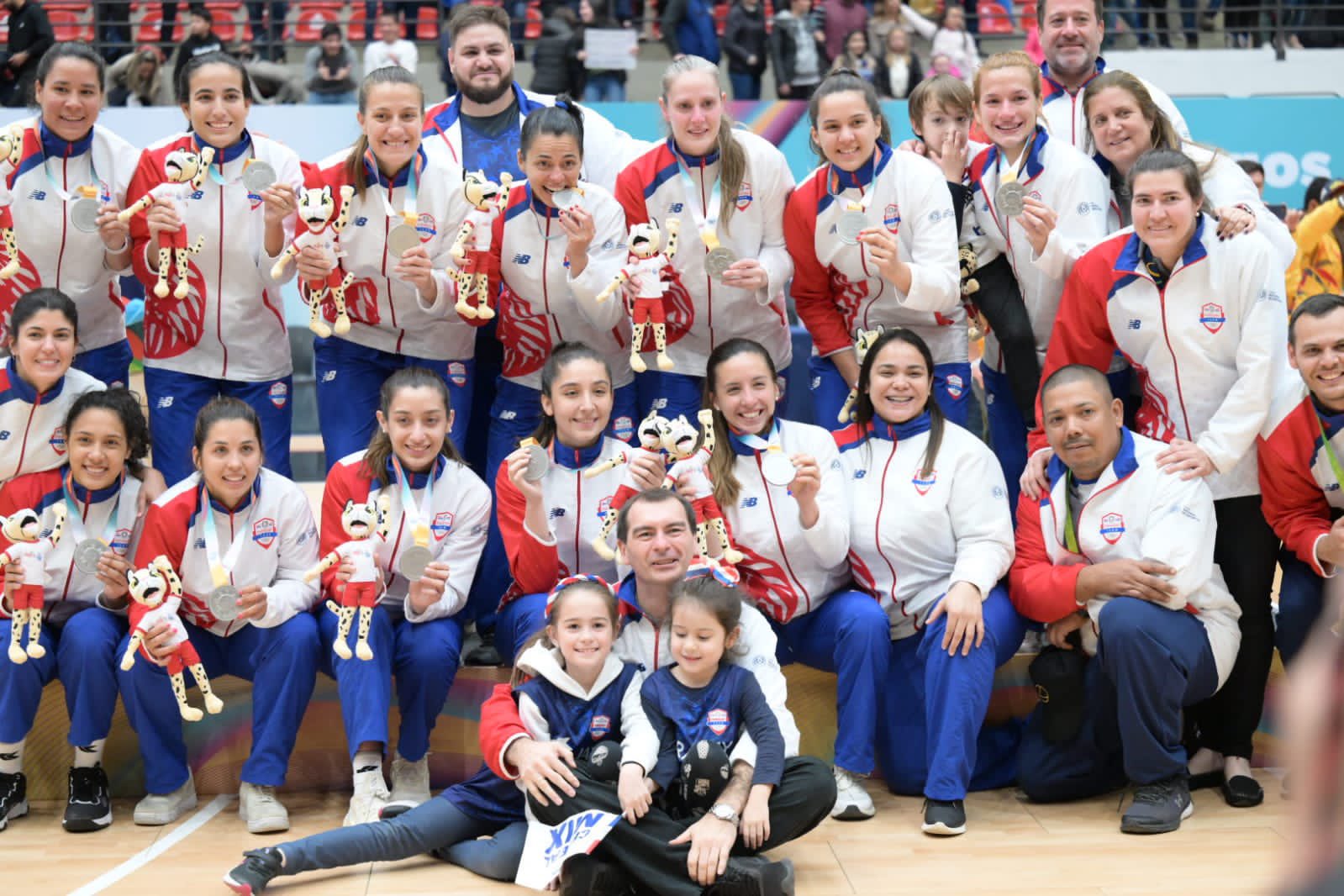 Paraguay subió al podio con Medalla de Plata en básquet femenino