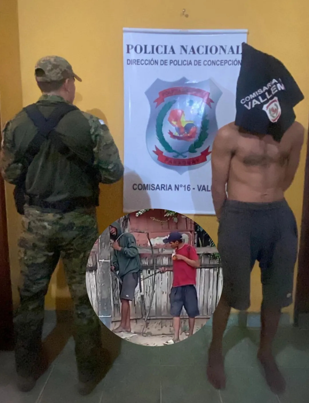 Vallemí: aprehenden a dos hombres con antecedentes que generaban zozobra