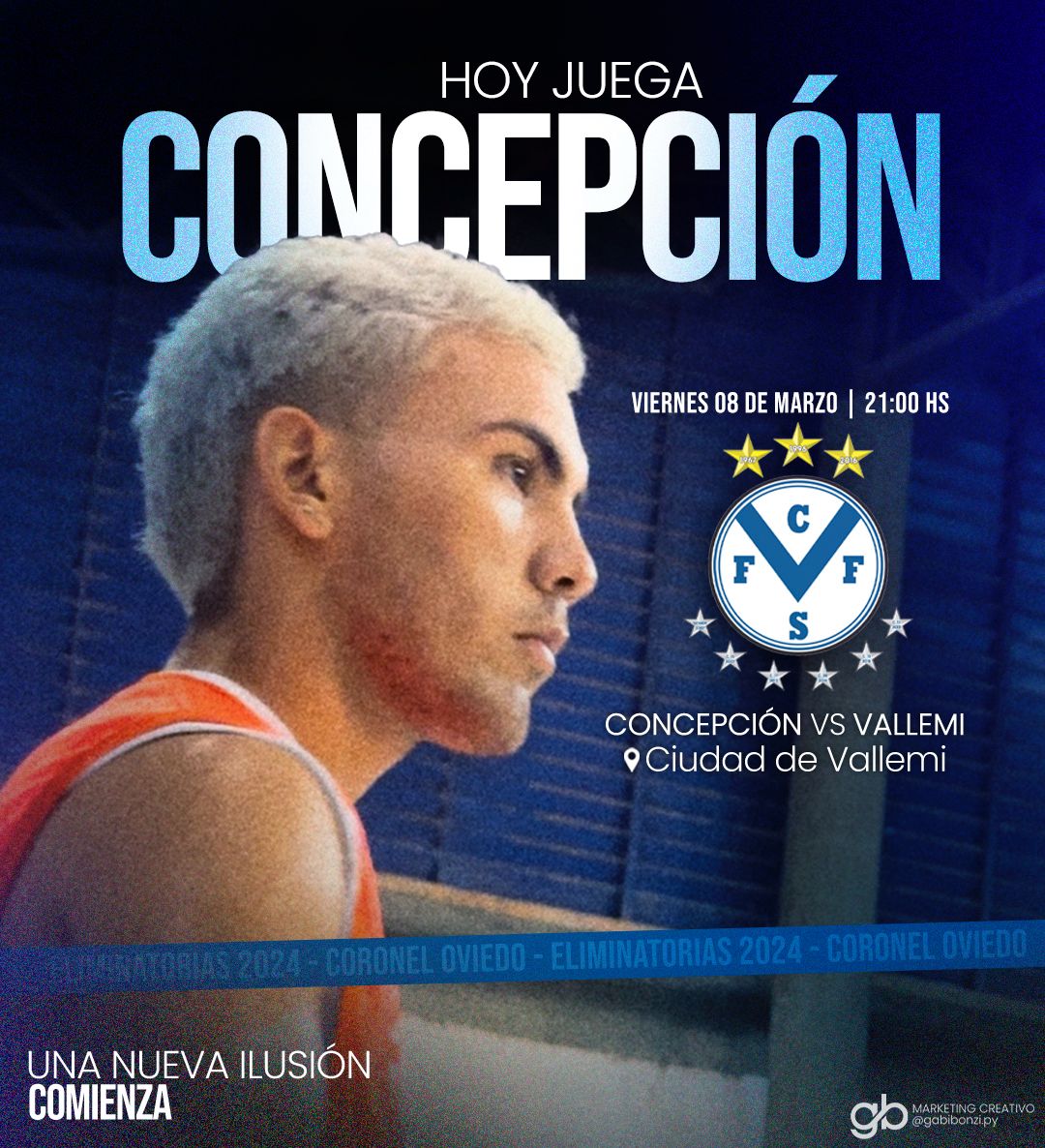 Concepción enfrenta esta noche a Vallemí