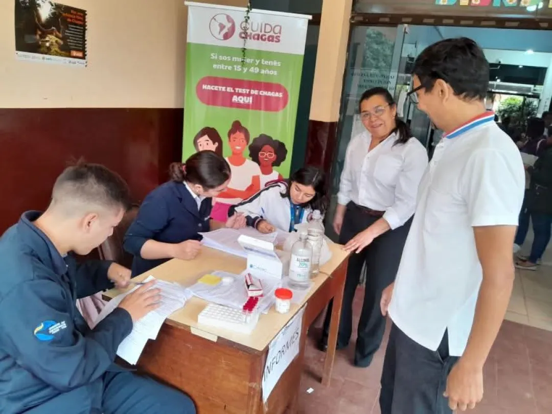 25 casos de Chagas detectados con el test rápido en Concepción