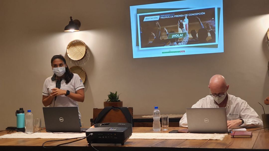 Paracel realizó conversatorio con periodistas de Concepción