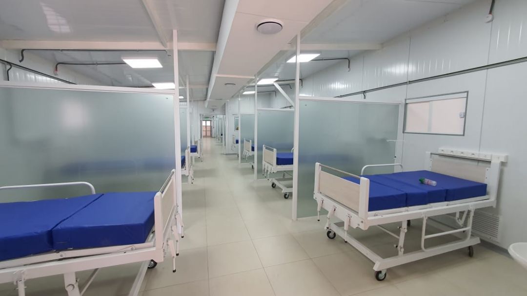 Pabellón de contingencia tendrá durabilidad de 7 a 10 años