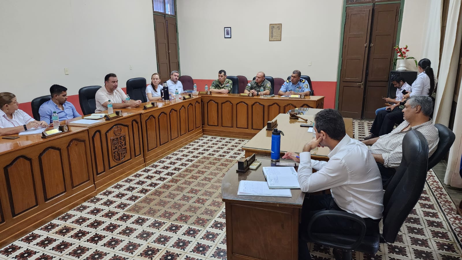 Reunión interinstitucional para combatir el dengue en Concepción