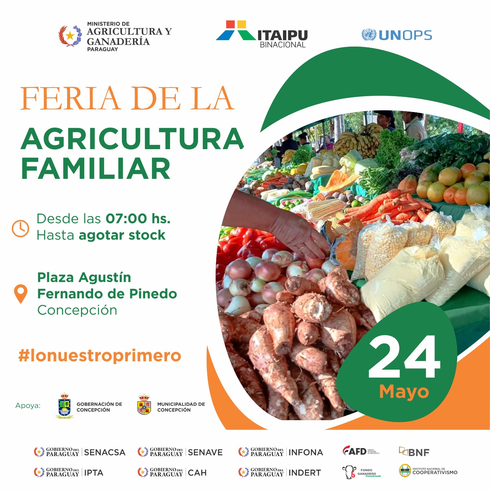 Feria de la Agricultura Familiar será este viernes en Concepción