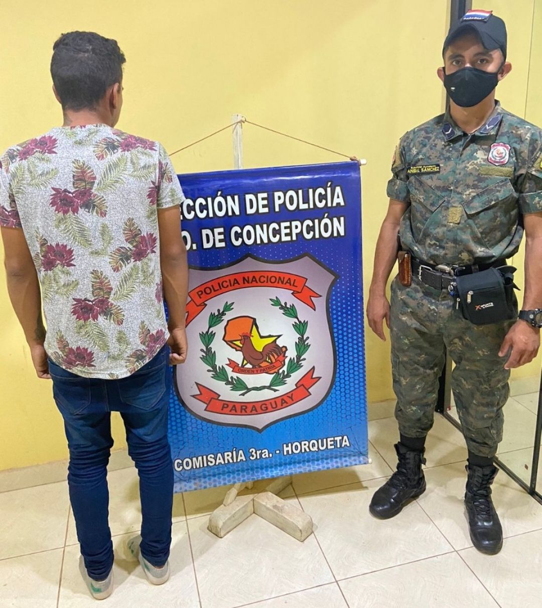 Aprehendieron a supuesto robamoto en Horqueta