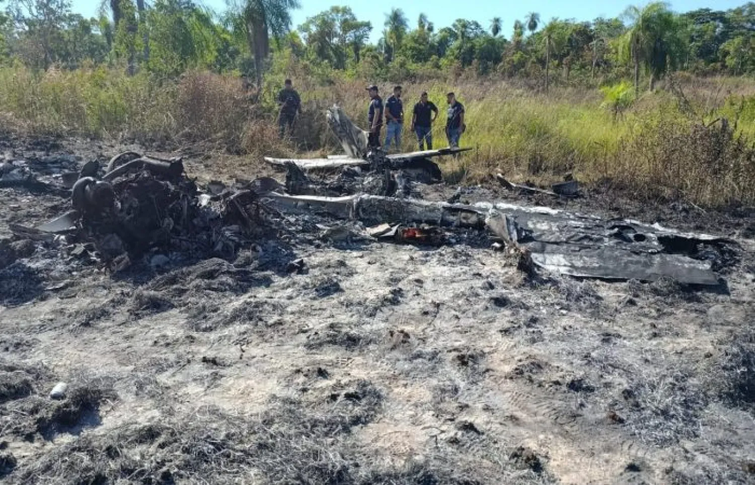 Avioneta siniestrada en “Paso Bravo”: Falleció por quemaduras un presunto implicado