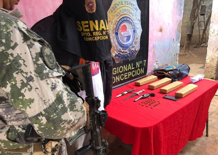 Senad aprehendió a microtraficante con más de 3 kilos de marihuana