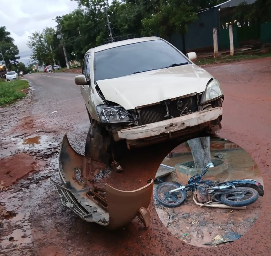 Niño de 11 años sufrió fractura del talón tras choque accidental en Yby Yaú