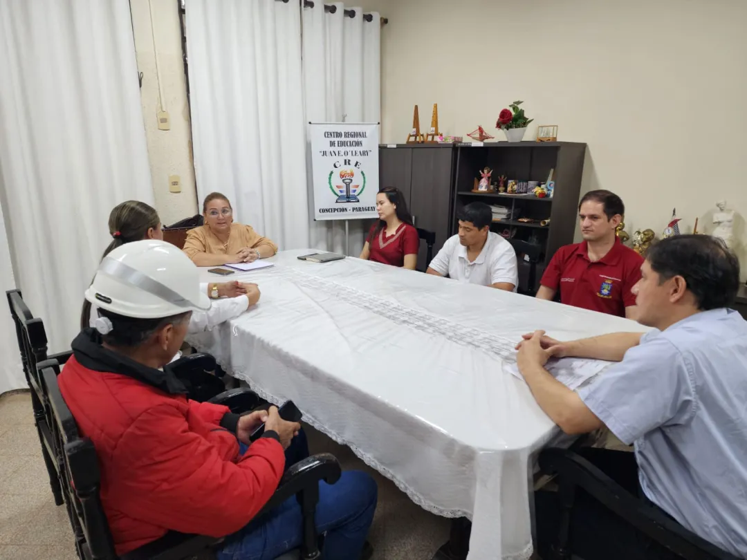 MEC, ANDE y Gobernación de Concepción evalúan compra de transformador para el CREC