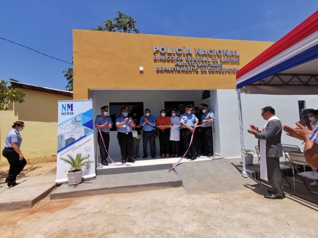Habilitaron Puesto Sanitario en Horqueta y entregaron nuevas patrulleras