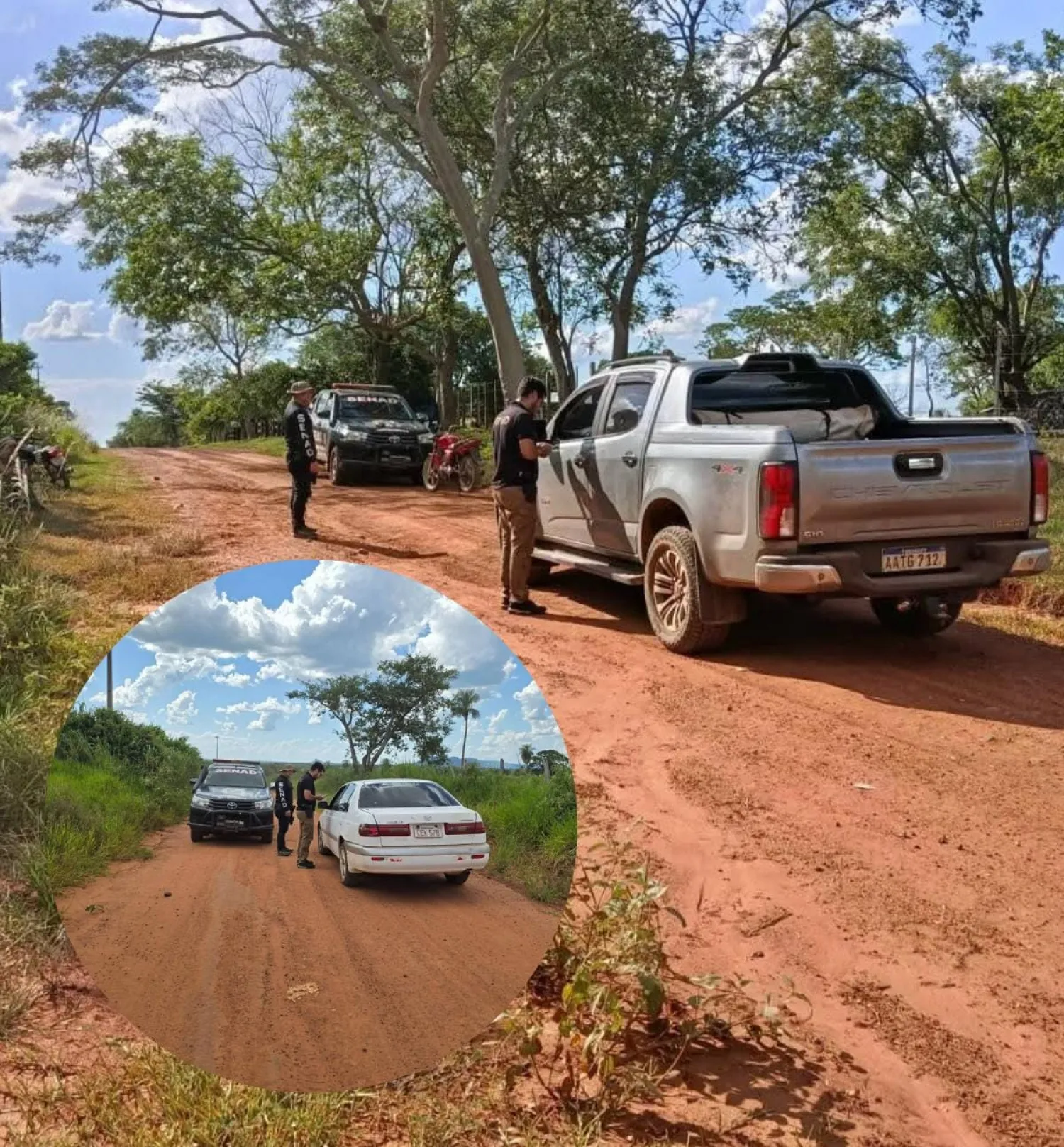 Senad refuerza controles en zona de Yby Yaú