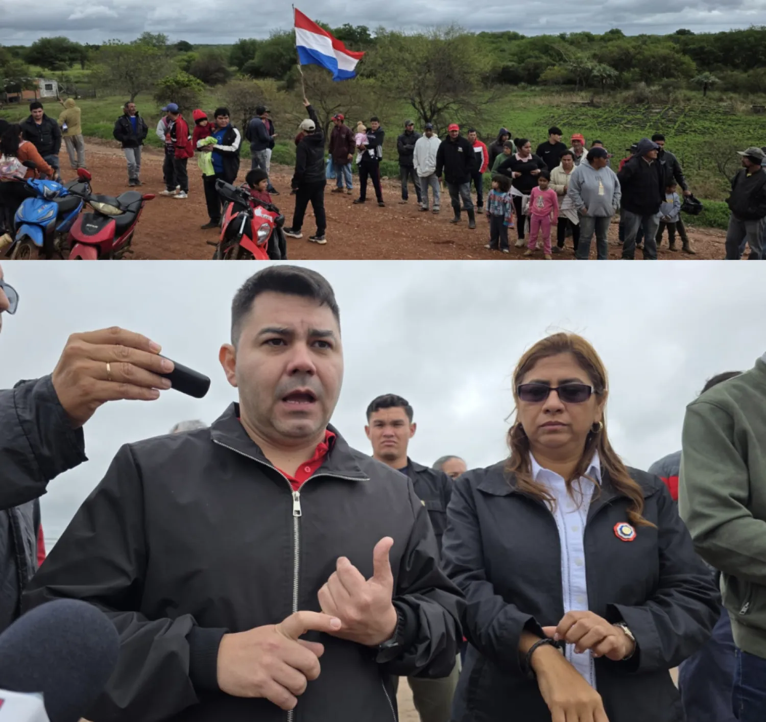 Pescadores levantan bloqueo del río Paraguay tras acuerdo con autoridades departamentales y locales