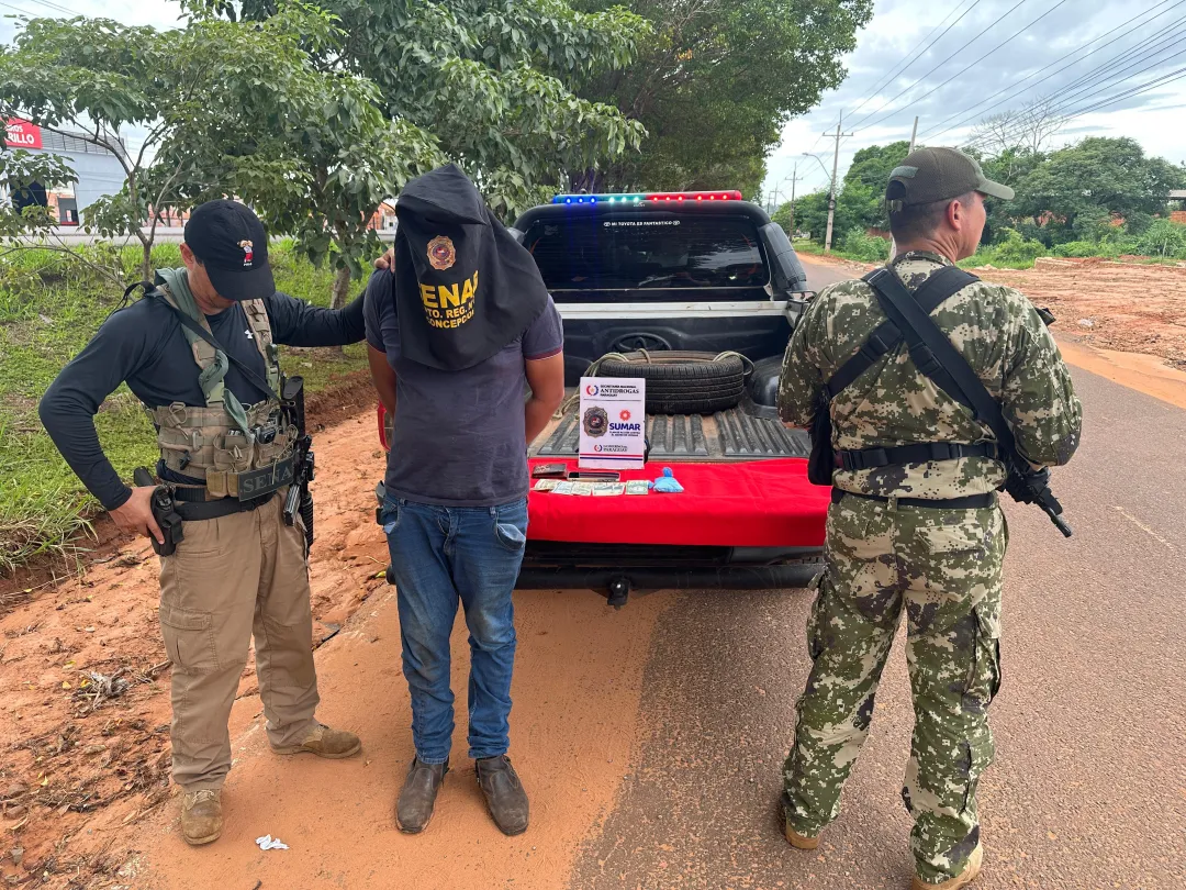 Capturan a proveedor clave del microtráfico en Horqueta