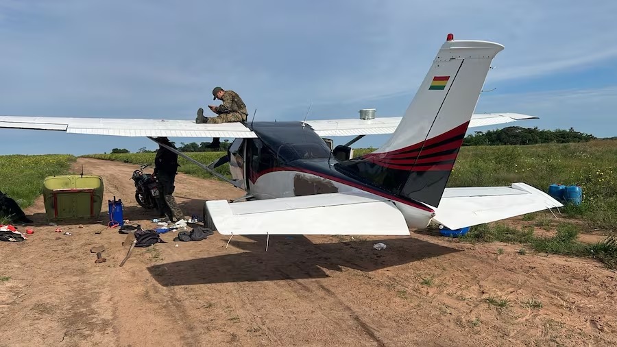 Avioneta con 431 kilos de cocaína incautada en Misiones