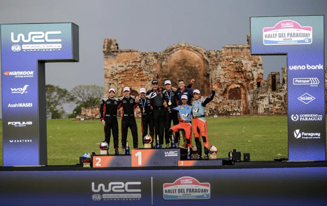 Concluye exitosamente la primera edición del Rally Mundial en Paraguay