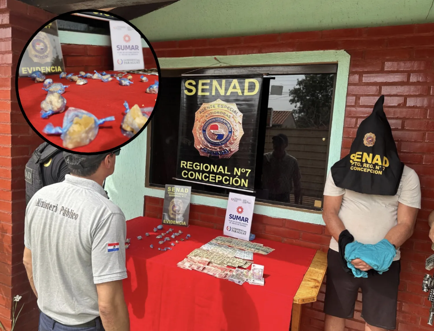 Capturan a proveedor de redes de microtraficantes en Concepción