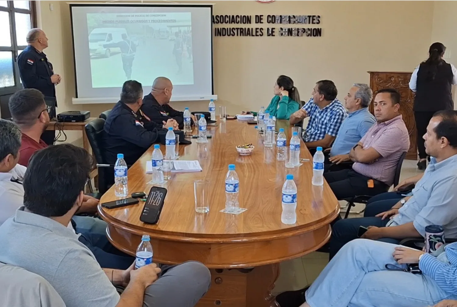 Sector comercial y Policía buscan frenar la inseguridad en Concepción